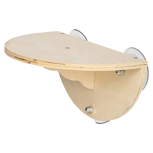 Wonsfuleu Katzenfenstersitz,Katzenfensterbett | Holzkätzchen-Fensterbarsch | Kätzchen-Kletter-Fensterregal aus Holz mit 3 Saugnäpfen, Katzen-Spiel-Klettersitz für Hauskatzen Wonsfuleu Katzenfenstersitz,Katzenfensterbett | Holzkätzchen-Fensterbarsch | Kätzchen-Kletter-Fensterregal aus Holz mit 3 Saugnäpfen, Katzen-Spiel-Klettersitz für Hauskatzen von Wonsfuleu