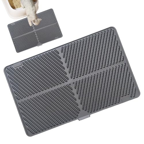 Wonsfuleu Katzenstreu Matte | wasserdichte Katzenklo Unterlage,wasserdichte Faltbare Übergroße Matte Kitten Zubehör Für Katzennapf Wohnung Innenbereich Wohnzimmer Wonsfuleu Katzenstreu Matte | wasserdichte Katzenklo Unterlage,wasserdichte Faltbare Übergroße Matte Kitten Zubehör Für Katzennapf Wohnung Innenbereich Wohnzimmer von Wonsfuleu