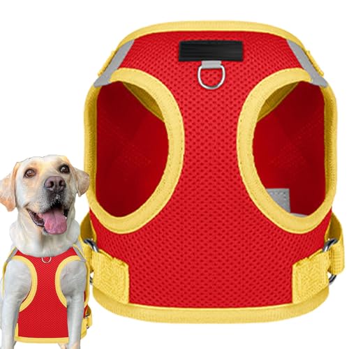 Wonsfuleu Welpengeschirr, Haustierweste,Reflektierende verstellbare Weste mit Tracker- Weiches, atmungsaktives Hundegeschirr für kleine Hunde zum Training, Jagen, Spazierengehen Wonsfuleu Welpengeschirr, Haustierweste,Reflektierende verstellbare Weste mit Tracker- Weiches, atmungsaktives Hundegeschirr für kleine Hunde zum Training, Jagen, Spazierengehen von Wonsfuleu