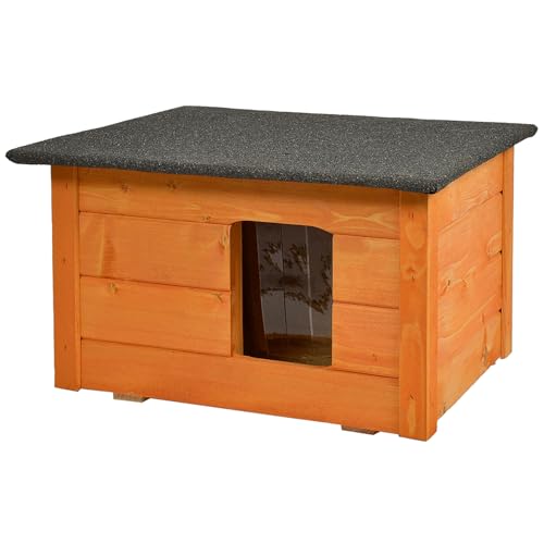 Isolierter Holzzwinger Woodok für kleine Hunde und Katzen Länge 54 cm x Breite 39,5 cm x Höhe 34 cm aus Fichten Isolierter Holzzwinger Woodok für kleine Hunde und Katzen Länge 54 cm x Breite 39,5 cm x Höhe 34 cm aus Fichten von WOODOK