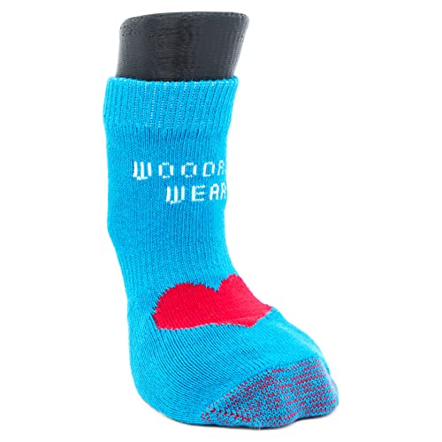 Power Paws Advanced Extra Extra Large Blue/Red Heart von Woodrow Wear