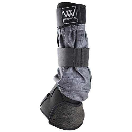 Woof Wear Mud Fever Turnout Therapy Horse Boot Medium Wide Black Grey von Woof Wear