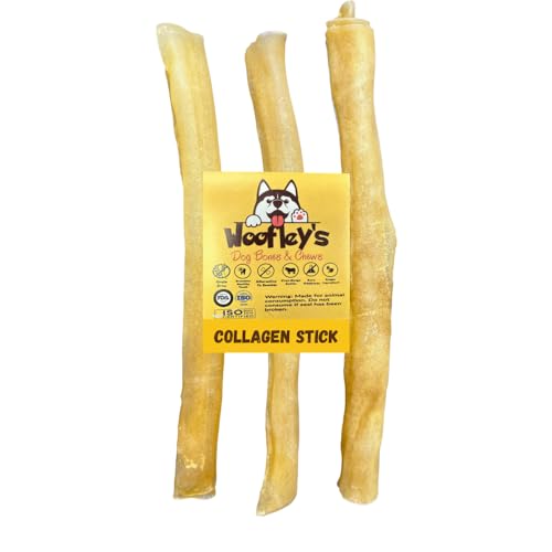 Woofley's Kollagen-Stick, 30,5 cm, rein, 3 Stück Woofley's Kollagen-Stick, 30,5 cm, rein, 3 Stück von Woofley's