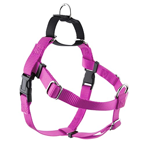 Woofyland Freedom Hundegeschirr gegen Ziehen, verstellbar, sanft, bequeme Kontrolle für einfaches Gassigehen, für kleine, mittelgroße und große Hunde, Größe M, Brustumfang 61 cm - 71 cm, Rosarot Woofyland Freedom Hundegeschirr gegen Ziehen, verstellbar, sanft, bequeme Kontrolle für einfaches Gassigehen, für kleine, mittelgroße und große Hunde, Größe M, Brustumfang 61 cm - 71 cm, Rosarot von Woofyland