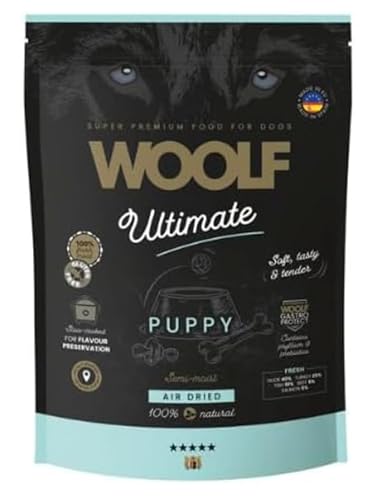 Leckerlis für Hunde, Welpen, halbfeuchte Hundesnacks – Gesunde Hundesnacks – Natürliche Welpen, Putenente Lachs – weiche Textur – Omega 3 Gehirnentwicklung – hohe Schmackhaftigkeit – 1 kg Leckerlis für Hunde, Welpen, halbfeuchte Hundesnacks – Gesunde Hundesnacks – Natürliche Welpen, Putenente Lachs – weiche Textur – Omega 3 Gehirnentwicklung – hohe Schmackhaftigkeit – 1 kg von Woolf
