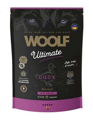 Natürliche Leckerlis für Hunde, halbfeuchte Hundesnacks – Dog Treats Gesunde – Auszeichnungen für Erwachsene und Senioren – 85 % Entenfleisch – weiche Textur – hohe Schmackhaftigkeit – glutenfrei – 1 Natürliche Leckerlis für Hunde, halbfeuchte Hundesnacks – Dog Treats Gesunde – Auszeichnungen für Erwachsene und Senioren – 85 % Entenfleisch – weiche Textur – hohe Schmackhaftigkeit – glutenfrei – 1 von Woolf