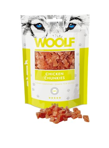 Woolf Chicken chunkies Hühnchen Chunkies 1 x 100g von Woolf