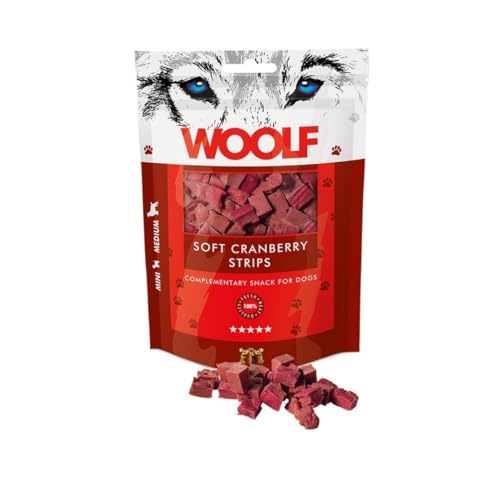 Woolf, Soft Cranberry Strips von Woolf