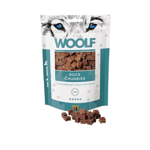 Woolf Enten Chunkies (Ente, 10 x 100g) von Woolf