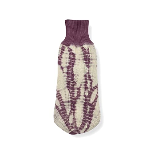 Merino Wool Cable Knit Sweater (Rose, M) von Wooliie
