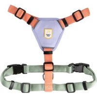 Woolly Wolf Geschirr Color Block Salmon Pink Mix XXS von Woolly Wolf