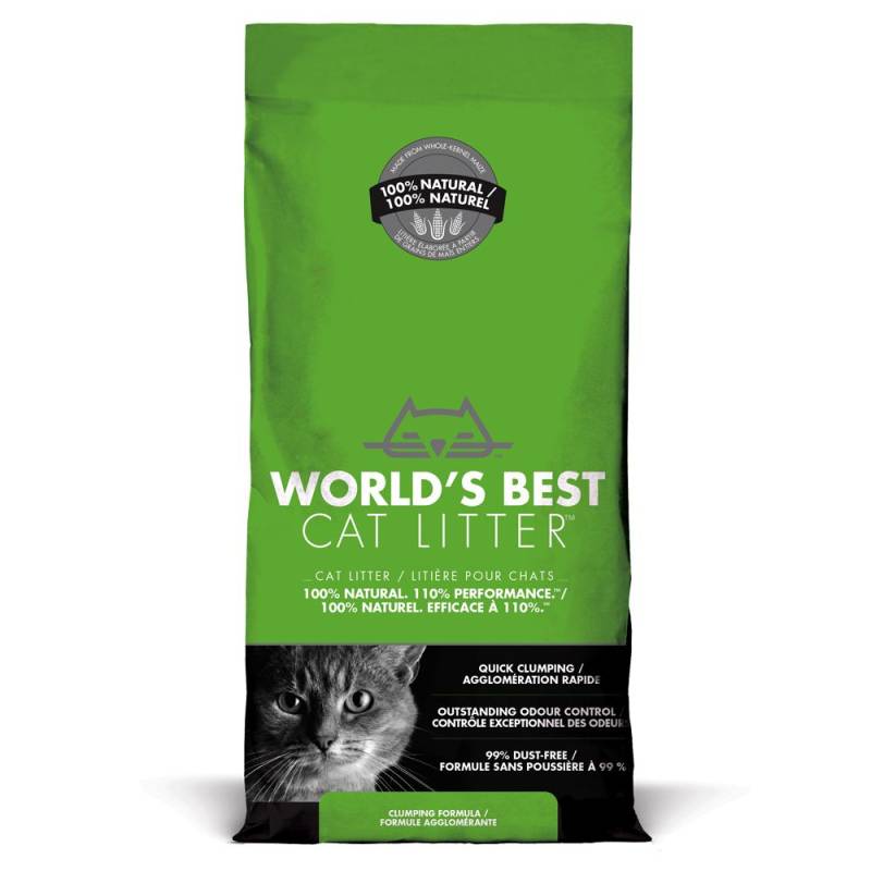 Probiergröße: 6,35 kg World's Best Cat Litter Katzenstreu - World's Best Cat Litter von World's Best