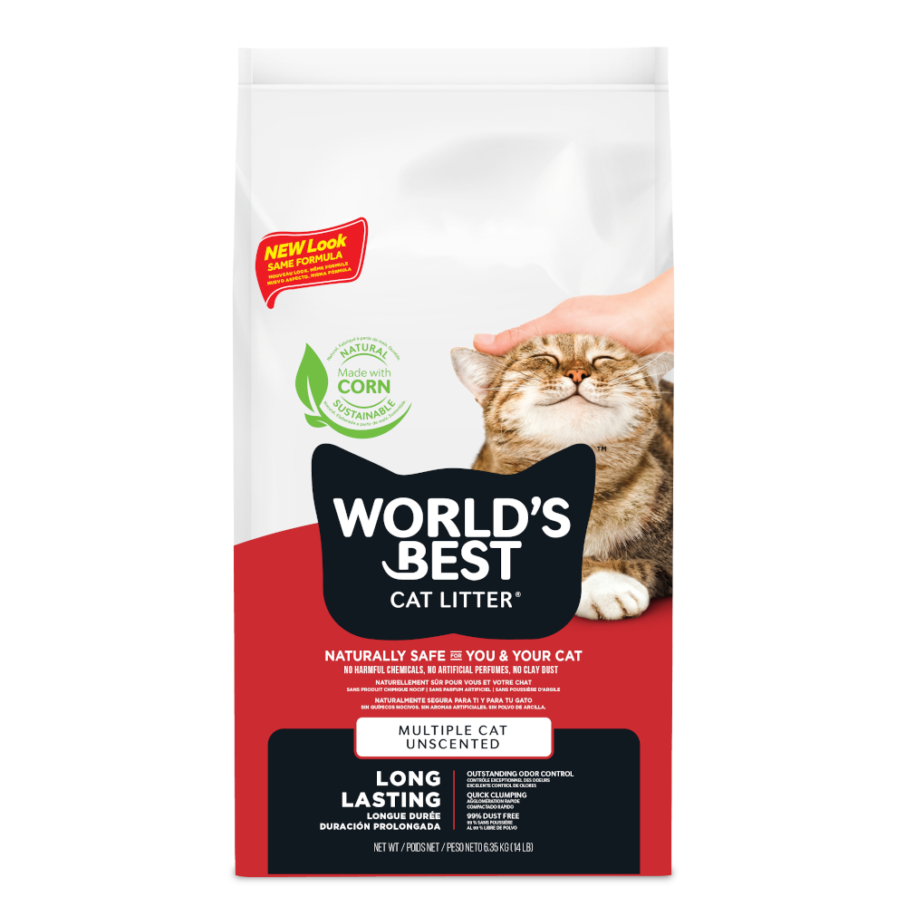 World‘s Best Cat Litter Multiple Cat Parfümfrei - 6,35 kg World‘s Best Cat Litter Multiple Cat Parfümfrei - 6,35 kg von World's Best