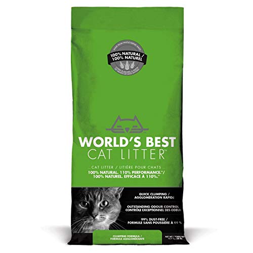World's Best Katzenstreu, 12,7 kg, umweltfreundlich, flushable Geruchskontrolle von World's Best