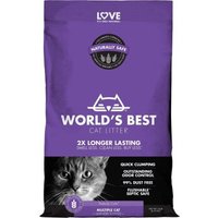 WORLD'S BEST Cat Litter Multiple Lavendel 3,18 kg von WORLD'S BEST