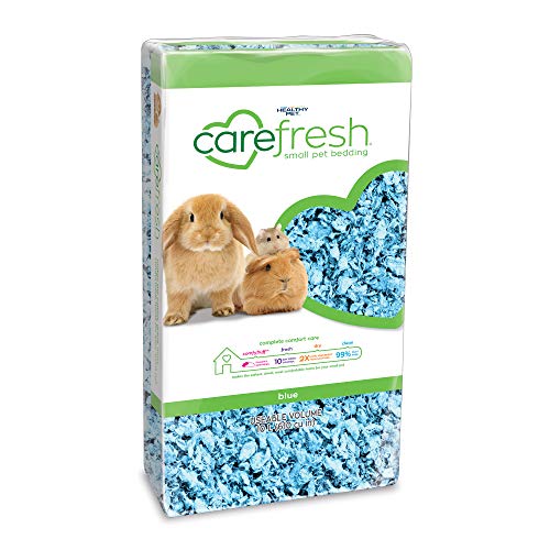 Healthy Pet 02300433: CareFresh Complete Comfort Haustierbett, für kleine Haustiere, blau, 10 l von Carefresh