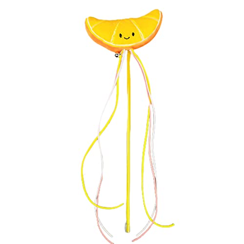 Worparsen Cats Stick Soft Touch Innovativer Beiß, dekorativer Obststab, Orange Worparsen Cats Stick Soft Touch Innovativer Beiß, dekorativer Obststab, Orange von Worparsen