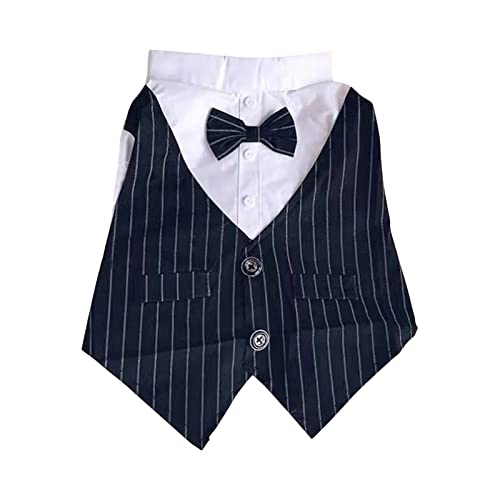 Worparsen Formelles Haustier-Shirt, gemütlich, atmungsaktiv, für Herren, Hochzeitsanzug, Marineblau, Größe 2XL Worparsen Formelles Haustier-Shirt, gemütlich, atmungsaktiv, für Herren, Hochzeitsanzug, Marineblau, Größe 2XL von Worparsen