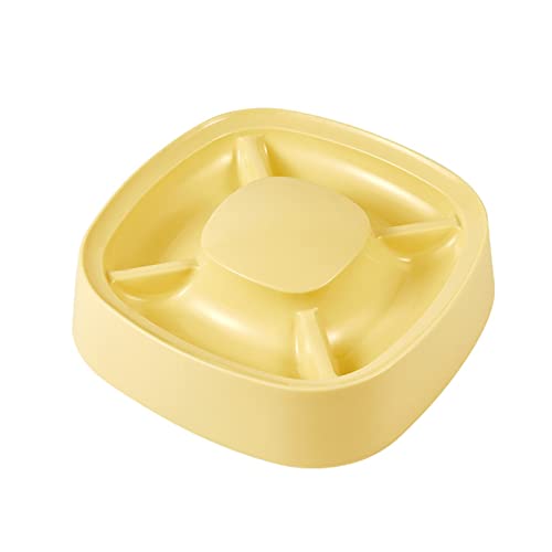 Worparsen Futternapf für Haustiere, wiederverwendbar, für Haustiere, Katzen, Hunde, Wasserspender, Futterspender, Futterfach, Design Gelb Worparsen Futternapf für Haustiere, wiederverwendbar, für Haustiere, Katzen, Hunde, Wasserspender, Futterspender, Futterfach, Design Gelb von Worparsen