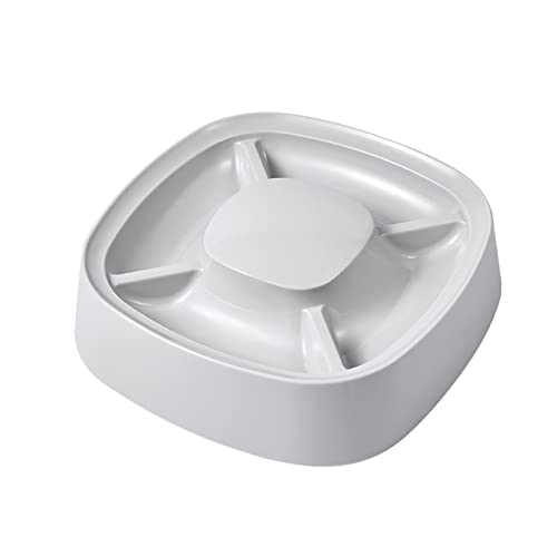 Worparsen Futternapf für Haustiere, wiederverwendbar, für Haustiere, Katzen, Hunde, Wasserspender, Futterspender, Futterfach, Design grau Worparsen Futternapf für Haustiere, wiederverwendbar, für Haustiere, Katzen, Hunde, Wasserspender, Futterspender, Futterfach, Design grau von Worparsen