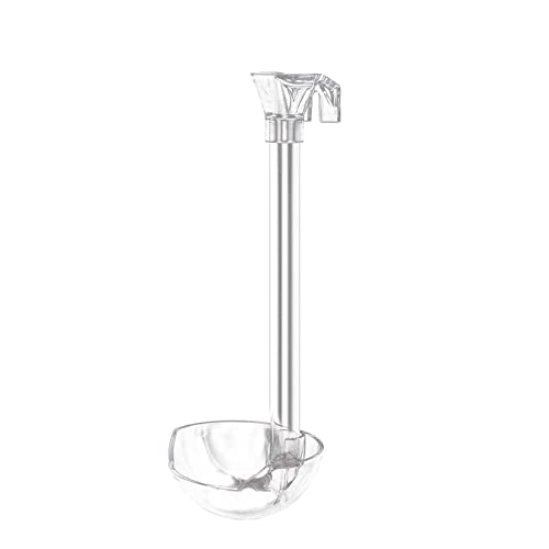 Worparsen Garnelen-Futterröhre, Glas, für Aquarien, großes Fassungsvermögen, M von Worparsen