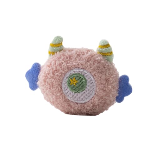 Worparsen Geeky Design Quietschendes Haustierspielzeug, interaktiv, mit Geräuschen, Cartoon-Form, gepolstert, weich, elastisch, bissfest, lindert Müdigkeit, Unterhaltung, Rosa Worparsen Geeky Design Quietschendes Haustierspielzeug, interaktiv, mit Geräuschen, Cartoon-Form, gepolstert, weich, elastisch, bissfest, lindert Müdigkeit, Unterhaltung, Rosa von Worparsen