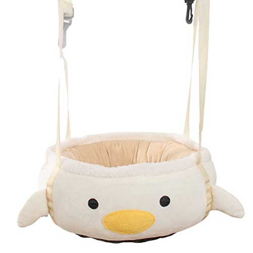 Worparsen Haustier-Hängematte, weich, für den Winter, Sofa, Kätzchen, zum Aufhängen, warm, Cartoon-Tierform, Küken, S Worparsen Haustier-Hängematte, weich, für den Winter, Sofa, Kätzchen, zum Aufhängen, warm, Cartoon-Tierform, Küken, S von Worparsen