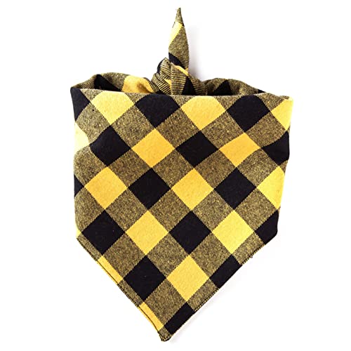 Worparsen Haustier-Halstuch-Halstuch Speichel Tuch Wieder verwendbar Soft Touch Gelb von Worparsen