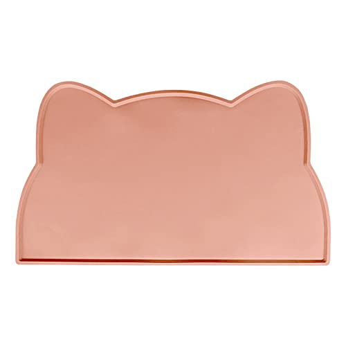 Worparsen Haustierfuttermatte Lebensmittelqualität Katzenkopf Form Katze Hund Silikon Futtermatte auslaufsicher Curling Design Rosa Worparsen Haustierfuttermatte Lebensmittelqualität Katzenkopf Form Katze Hund Silikon Futtermatte auslaufsicher Curling Design Rosa von Worparsen