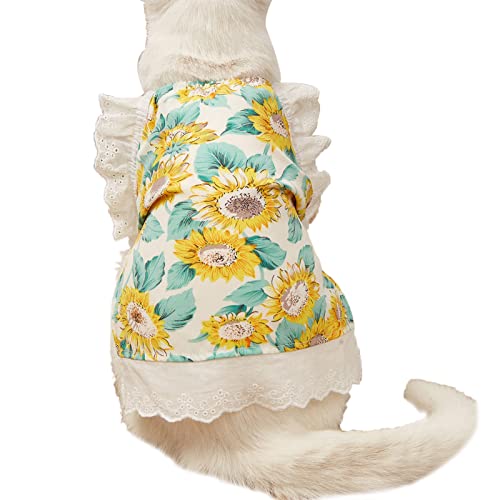 Worparsen Haustierkleid Atmungsaktive Pullover Typ Comfy Hundekleidung Nette hohe Elastizität Weiß XL von Worparsen
