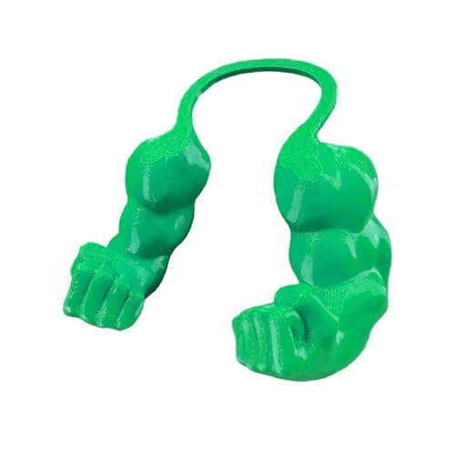 Worparsen Katzen-Muskelarm, 3D-gedruckter Hals-Arm mit Muskel, Haustier-Cosplay-Kostüm, Zubehör für Halloween, Partyzubehör, Grün Worparsen Katzen-Muskelarm, 3D-gedruckter Hals-Arm mit Muskel, Haustier-Cosplay-Kostüm, Zubehör für Halloween, Partyzubehör, Grün von Worparsen