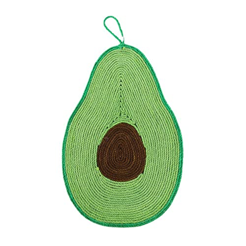 Worparsen Kratzbrett für Katzen, wasserdicht, Avocado-Form, für Haustiere, Katzenpfote, lindert Langeweile, rutschfeste Unterseite, Avocado Worparsen Kratzbrett für Katzen, wasserdicht, Avocado-Form, für Haustiere, Katzenpfote, lindert Langeweile, rutschfeste Unterseite, Avocado von Worparsen