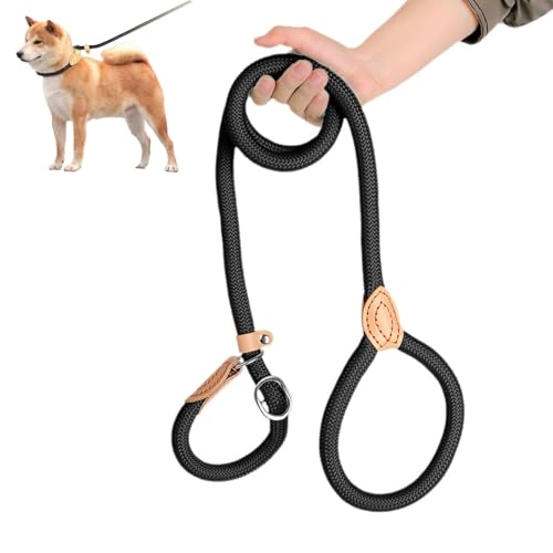 Worparsen Slip -Lead -Hundeleine, 5,9 Fuß Heavy Dut Hundeschleife Leinen, Bequeme Starke Seilleine für große mittelgroße Hunde, kein Pull -Haustier -Training mit hoher Reflexion Schwarz 1,8 Mio Worparsen Slip -Lead -Hundeleine, 5,9 Fuß Heavy Dut Hundeschleife Leinen, Bequeme Starke Seilleine für große mittelgroße Hunde, kein Pull -Haustier -Training mit hoher Reflexion Schwarz 1,8 Mio von Worparsen