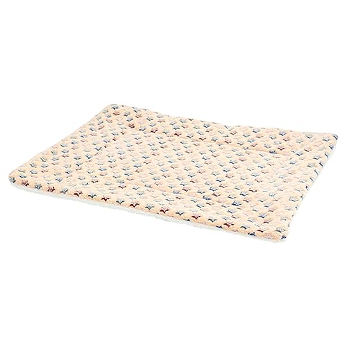 Worparsen Vielseitige Haustiermatte, doppelseitig, für Katzen, kleine Hunde, leicht zu reinigen, weich, gemütlich, Isomatte mit Sternmuster, fusselfreier Stoff, warm, Gelb, Größe S Worparsen Vielseitige Haustiermatte, doppelseitig, für Katzen, kleine Hunde, leicht zu reinigen, weich, gemütlich, Isomatte mit Sternmuster, fusselfreier Stoff, warm, Gelb, Größe S von Worparsen