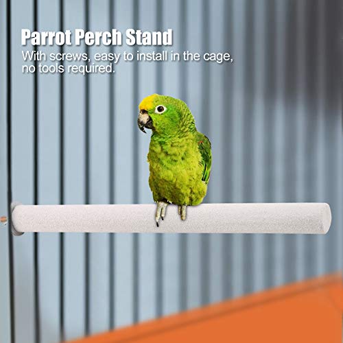 Wosune Vogel Barsch, Papagei Stehende Stange Schleifwerkzeug Papagei Schleifspielzeug für Käfig für Vogelspielzeug(2.5 * 35cm) von Naroote