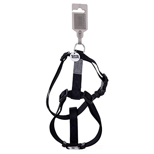 Geschirr Wouapy Basic Line, Hundegeschirr, verstellbar, Geschirr schwarz 32/45 cm Geschirr Wouapy Basic Line, Hundegeschirr, verstellbar, Geschirr schwarz 32/45 cm von Wouapy