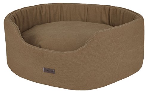 WOUAPY 216809GSM Hundekorb Guest Velour Oval, 92 cm von Wouapy