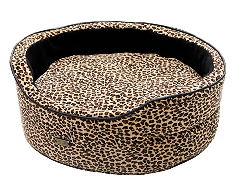 Wouapy 216805R Korb Prestige T68, Leopard Basket für Hunde von Wouapy