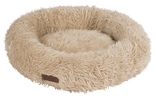 Wouapy 216821THMTE Deluxe Hundekorb, Flauschiger Korb, beige von Wouapy