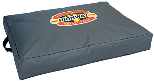 WOUAPY 300203ANT Hundematratze Gravel, Silbergrau, 80 x 60 x 15 cm von Wouapy