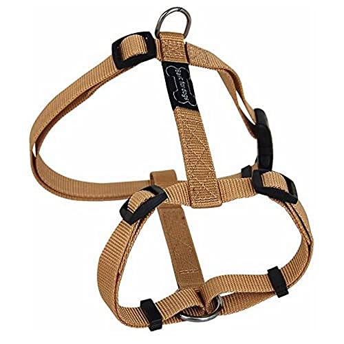 Wouapy Basic Line Hundegeschirr, verstellbar, 43/65 cm, Beige Wouapy Basic Line Hundegeschirr, verstellbar, 43/65 cm, Beige von Wouapy