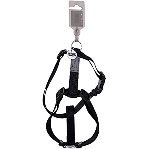Wouapy Basic Line Hundegeschirr, verstellbar, 63/97 cm, Schwarz Wouapy Basic Line Hundegeschirr, verstellbar, 63/97 cm, Schwarz von Wouapy