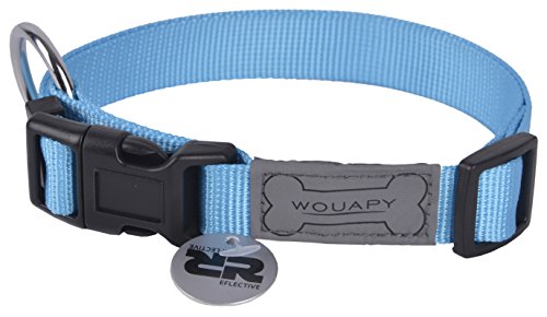 Wouapy Basic Line Hundehalsband blau-20/30 cm von Wouapy