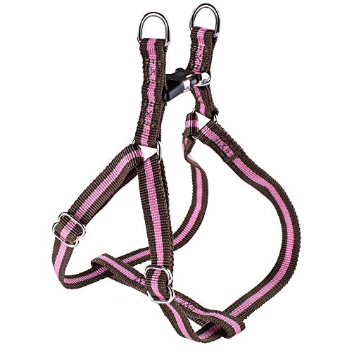 Wouapy Bi-One Geschirr, 12 mm breit, für Brustumfang 28/40 cm, Rosa/Braun Wouapy Bi-One Geschirr, 12 mm breit, für Brustumfang 28/40 cm, Rosa/Braun von Wouapy