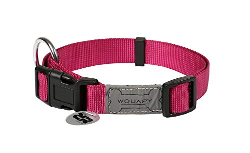 Wouapy Collar Basic LINE Fucsia 20MM/39-60CM von Wouapy