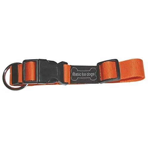 Wouapy Collar Basic LINE Naranja 20MM/39-60CM von Wouapy