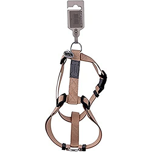 Wouapy Geschirr Basic Line, Hundegeschirr, verstellbar, Geschirr Beige 32/45 cm Wouapy Geschirr Basic Line, Hundegeschirr, verstellbar, Geschirr Beige 32/45 cm von Wouapy