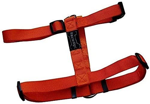 Wouapy Hundegeschirr Basic Line orange 74/117 cm von Wouapy