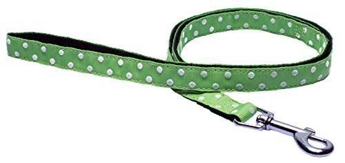 Wouapy Hundeleine, gepunktet, 15 mm breit, 2 m lang, Grün Wouapy Hundeleine, gepunktet, 15 mm breit, 2 m lang, Grün von Wouapy