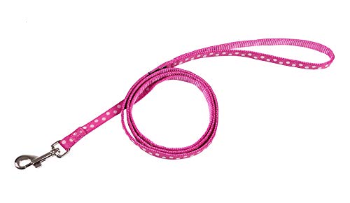 Wouapy Hundeleine, gepunktet, 20 mm breit, 1 m lang Wouapy Hundeleine, gepunktet, 20 mm breit, 1 m lang von Wouapy